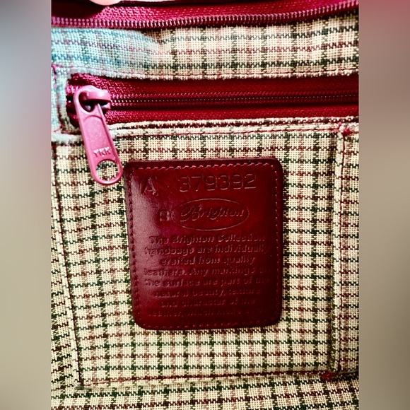 Brighton vintage croc embossed shoulder bag - Picture 10 of 10